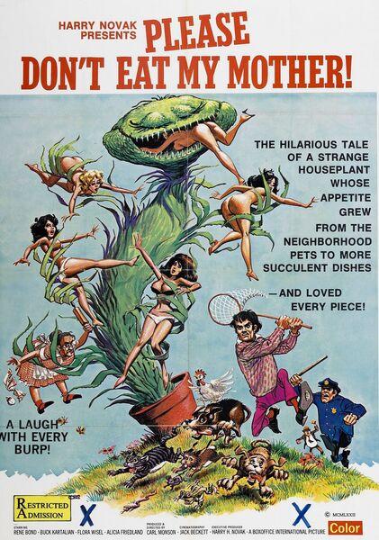 Please Don t Eat My Mother! / Пожалуйста, не ешь мою маму! (Carl Monson, Boxoffice International Pictures (BIP)) [1973 г., Comedy, Horror, DVDRip]