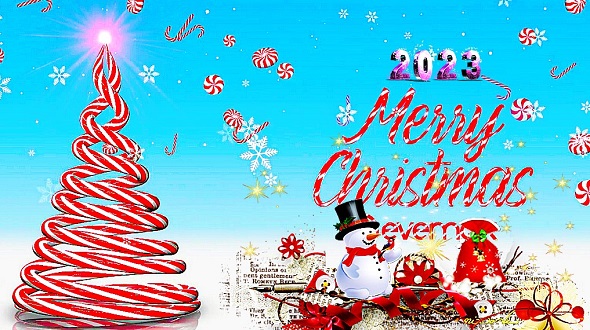 Videohive - Christmas Candy Cane Greetings 41959925 - Project For Final Cut & Apple Motion