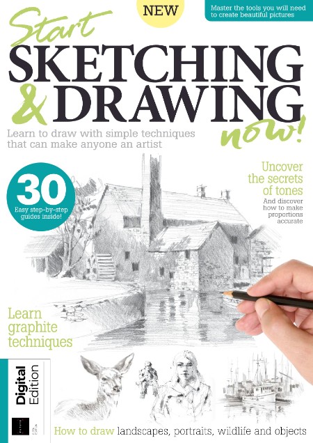 Start Sketching & Drawing Now - 5th Edition 2022