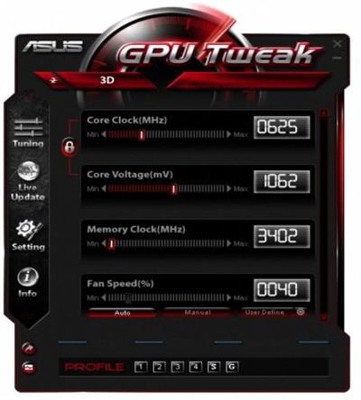ASUS GPU Tweak III  1.5.5.4
