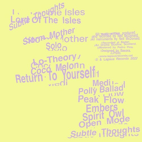 Lord Of The Isles - Subtle Thoughts (2022)