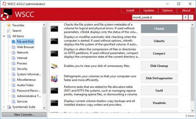 WSCC - Windows System Control Center 7.0.5.3  Commercial