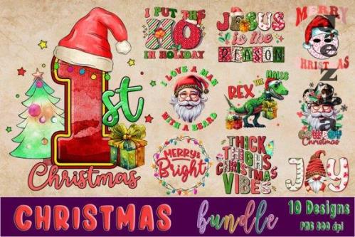 Christmas Vibes Sublimation Bundle