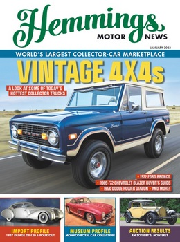 Hemmings Motor News - January 2023