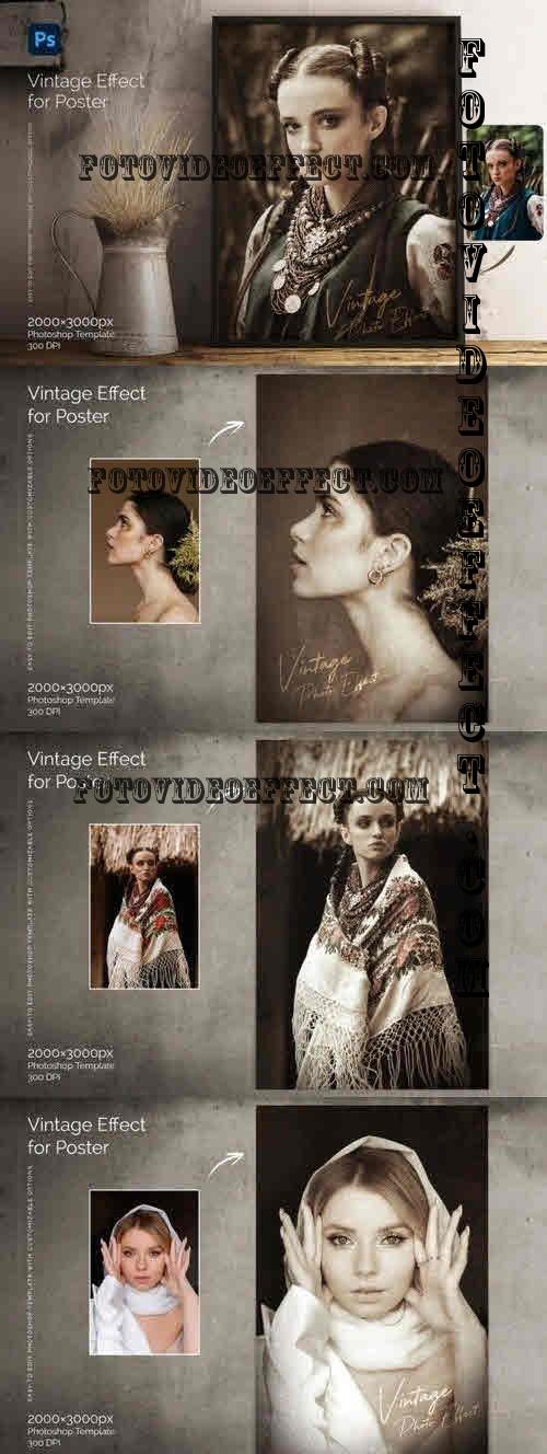 Vintage Effect for Poster - 10957017