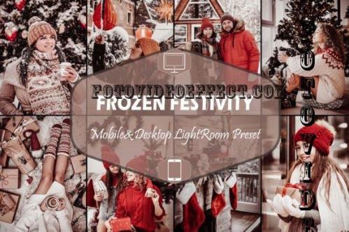 10 Frozen Festivity Mobile & Desktop Lightroom Presets - 2340219
