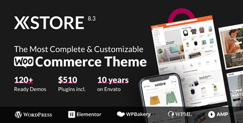 ThemeForest - XStore v8.3.8 - Multipurpose WooCommerce Theme - 15780546 - NULLED