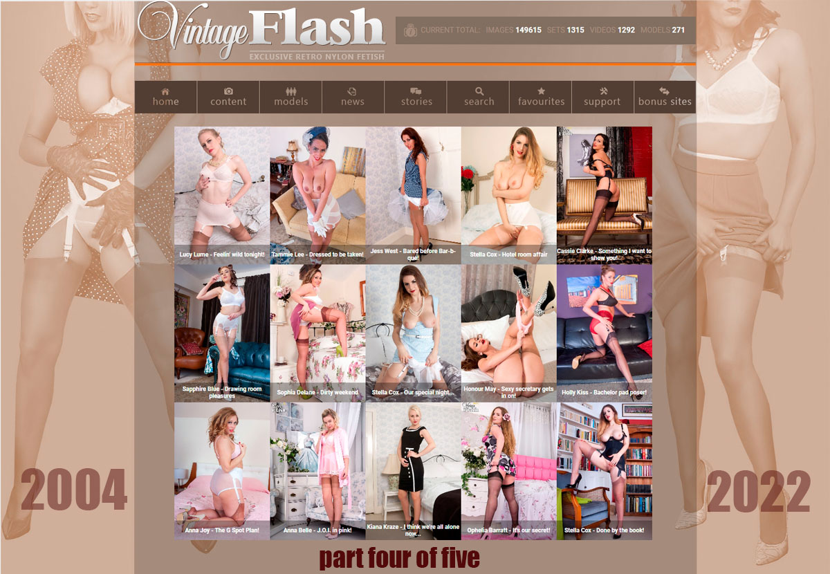 [//vintageflash.com/] (134 ролика) Part Four [2004-2022, Striptease, Full Fashioned, Garter Belt, Bullet Bra, Dildo, Dress, Stockings, Insertion, Masturbation, Mature, Milf, Panties, Pencil Skirt, Stilettos, Vintage Nylons, 1080p,]