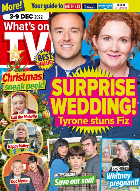 What's on TV - 03 December 2022