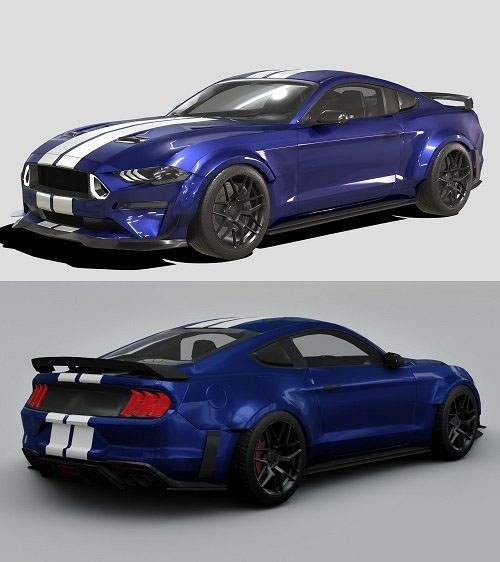 Ford Mustang RTR SPEC 5 2020 3D model