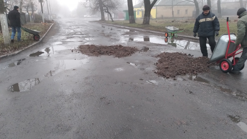 Благоустройство пгт Рассыпное