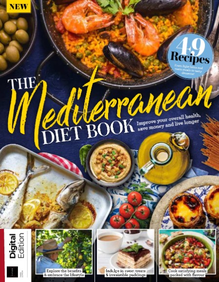 The Mediterranean Diet Book - 3rd Edition - 20 October 2022