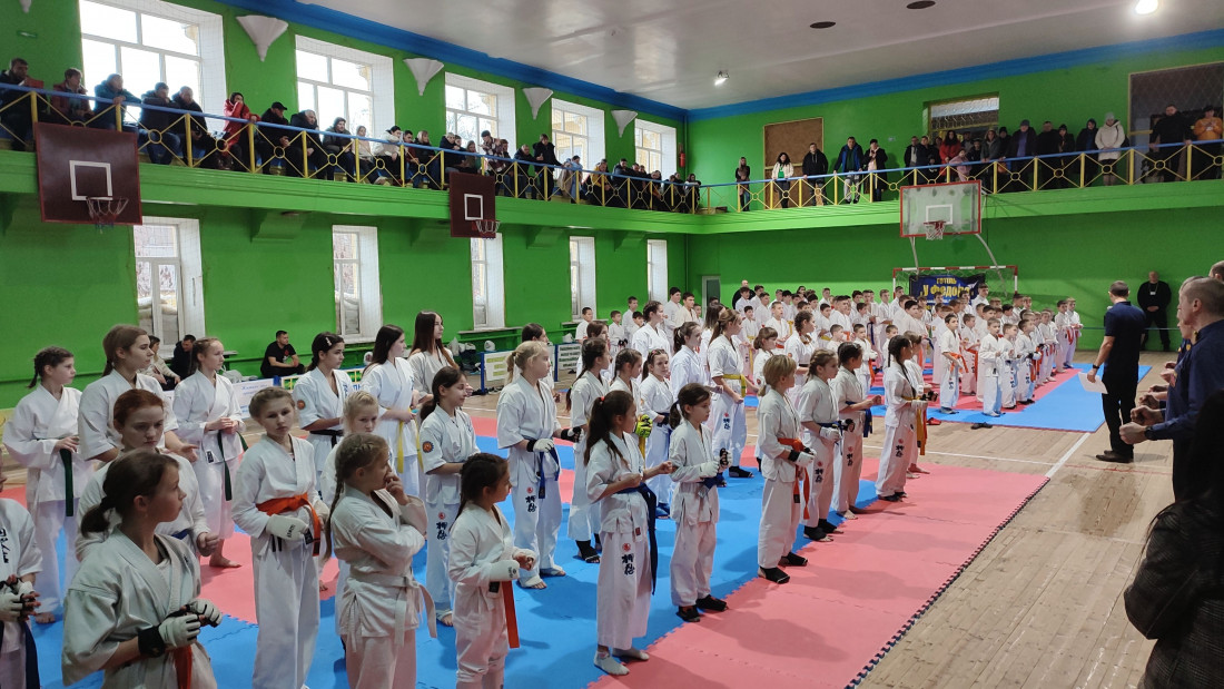 Открытие традиционных соревнований по карате