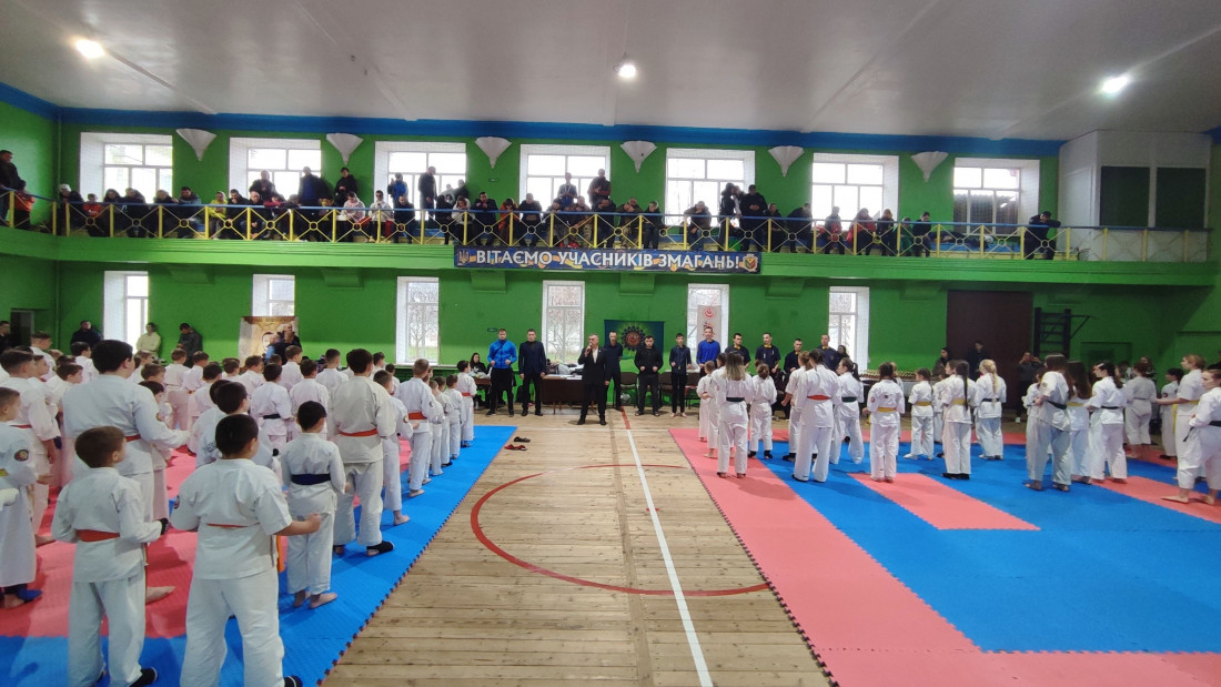 Открытие традиционных соревнований по карате