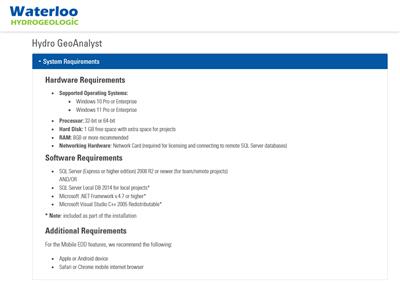 Schlumberger Waterloo Hydrogeologic Hydro GeoAnalyst 11.0