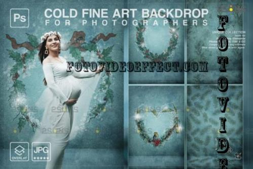 Winter backdrop, Fine Art Textures V3 - 10969029