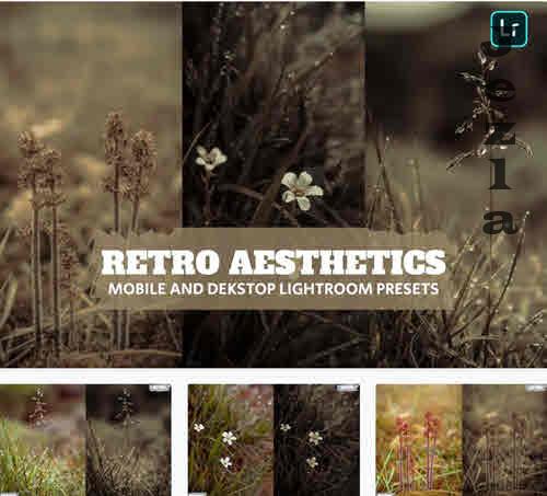 Retro Aesthetics Lightroom Presets Dekstop Mobile