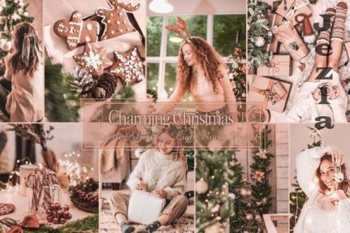 12 Charming Christmas Mobile & Desktop Lightroom Presets - 2345664
