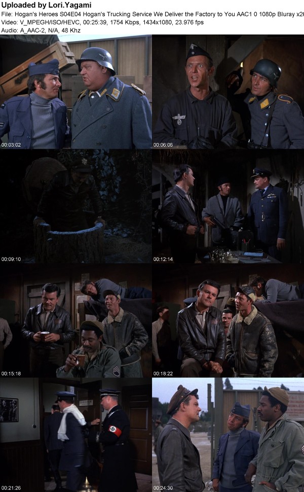 Hogan's Heroes S04E04 Hogan's Trucking Service We Deliver the Factory to You AAC1 0 1080p Bluray ...