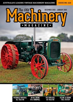 The Old Machinery Magazine 224 2023
