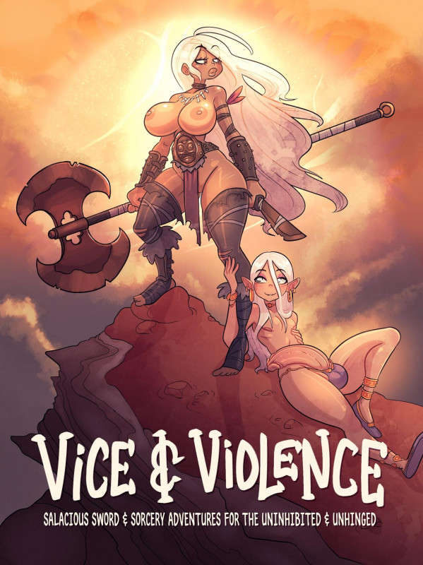 Rapscallion - Vice & Violence: Salacious Sword & Sorcery Adventures for the Uninhibited & Unhinged Porn Comic