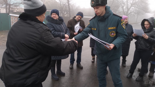 Проведен рейд в поселке городского типа Рассыпное