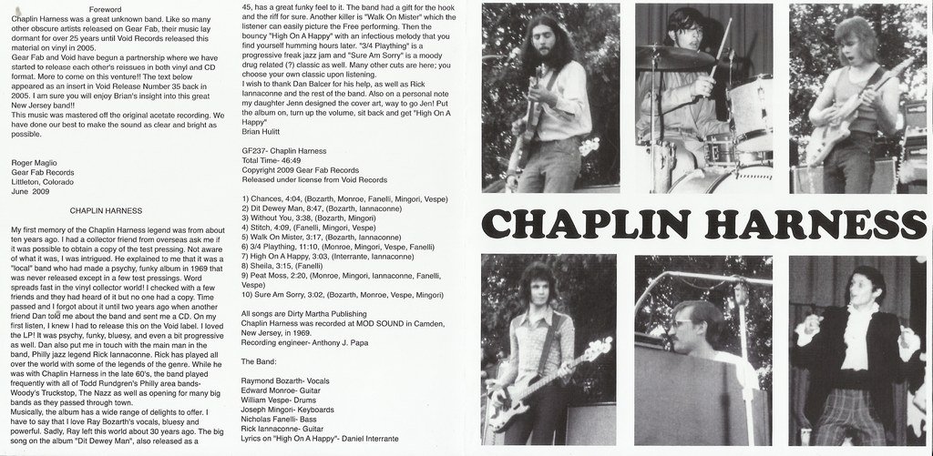 Chaplin Harness - Chaplin Harness (1969) (2009) Lossless