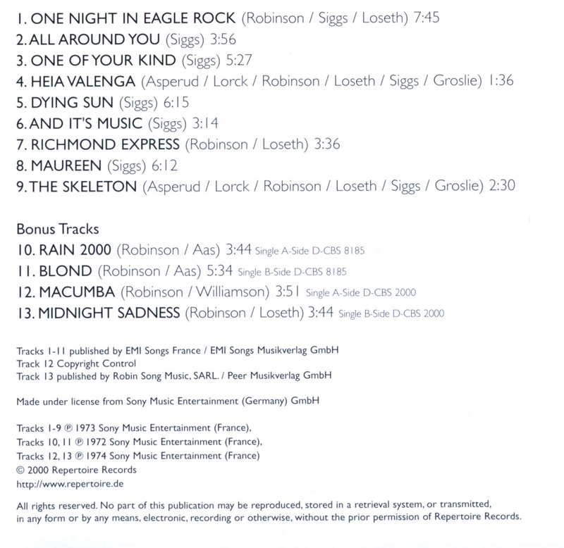 Titanic - Eagle Rock (1973) (2000) lossless 