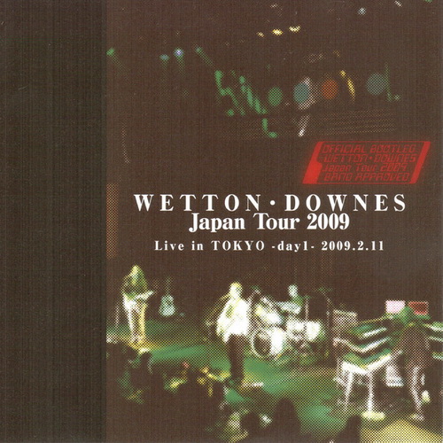 John Wetton & Geoffrey Downes - Japan Tour 2009 - Live In Tokyo 2009 (2CD)