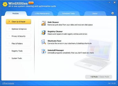 WinUtilities Professional 15.83 Multilingual Portable
