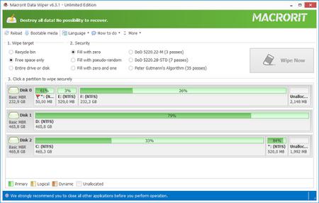 Macrorit Data Wiper 6.7.0 Multilingual + Portable