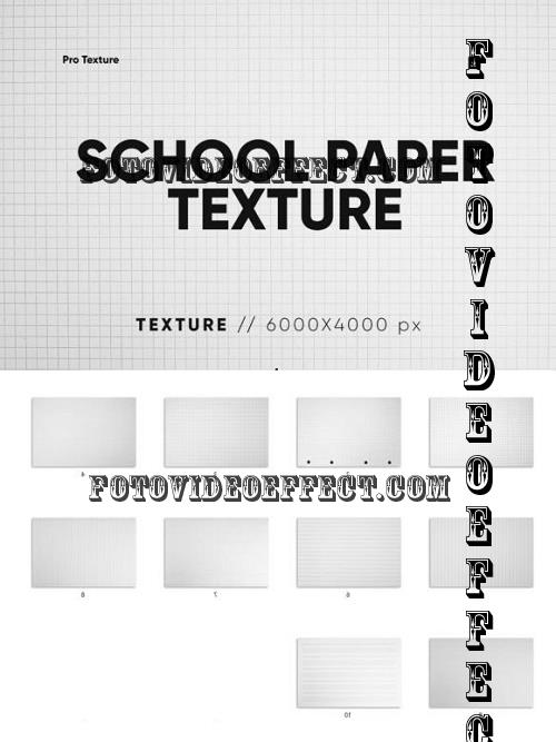 10 School Paper Texture HQ - 10977374