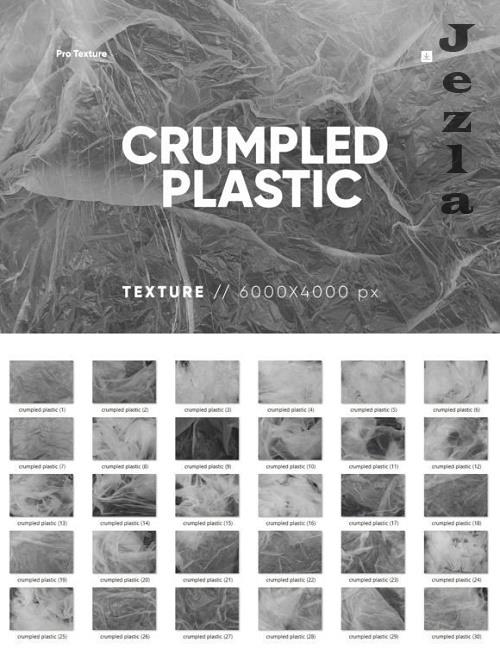 30 Crumpled Plastic Textures - 10977342 30 Crumpled Plastic Textures - 10977342