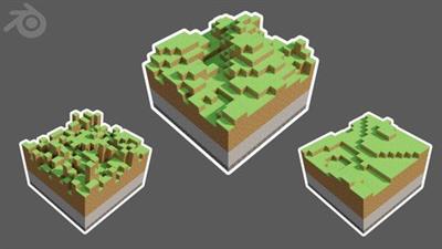 Blender 3D: Create A Procedural World From  Scratch