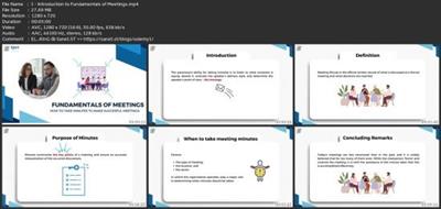 Fundamentals Of Meetings: Effective Minute  Taking Bc7741feefa322096606da95f4273970