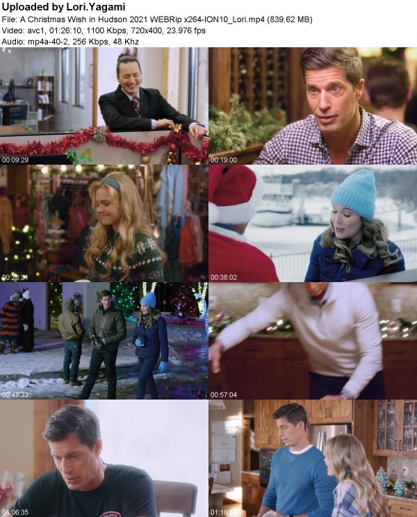 A Christmas Wish in Hudson (2021) WEBRip x264-ION10