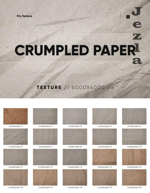 20 Crumpled Paper Texture - 10977339 20 Crumpled Paper Texture - 10977339