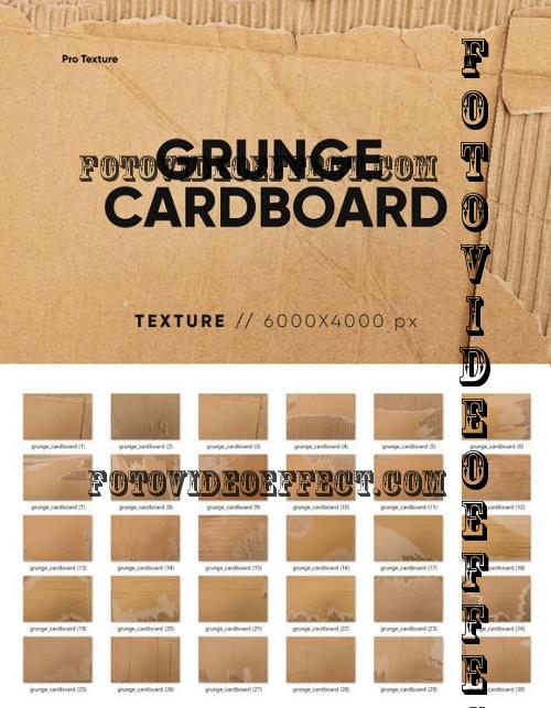 20 Grunge Cardboard Textures - 10977357