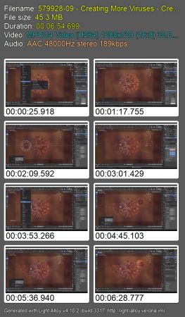 Creating a Virus in  Blender 76322433ecb8c20d30a806f326817fe2