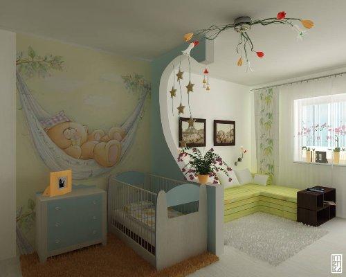 Декор детской комнаты своими руками