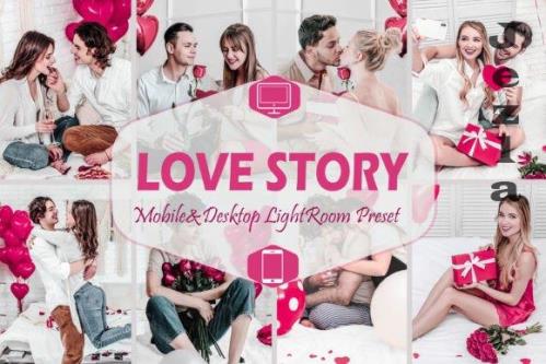 12 Love Story Mobile & Desktop Lightroom Presets, Valentine - 2353833