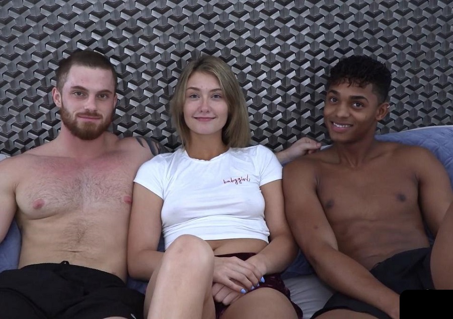 Unknown - Young Bisexual Threesome - (Amateurporn) [FullHD 1080p]