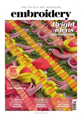 Embroidery Magazine – January/February 2023