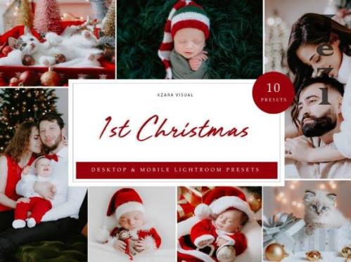 10 x First Christmas Lightroom Preset - 10971824