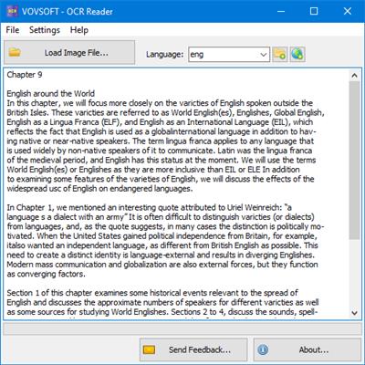 VovSoft OCR Reader 2.1