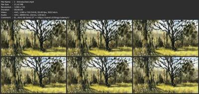 A Walk In The Forest - Watercolor  Landscapes 64b6e16875e4850578a3148355147a1c