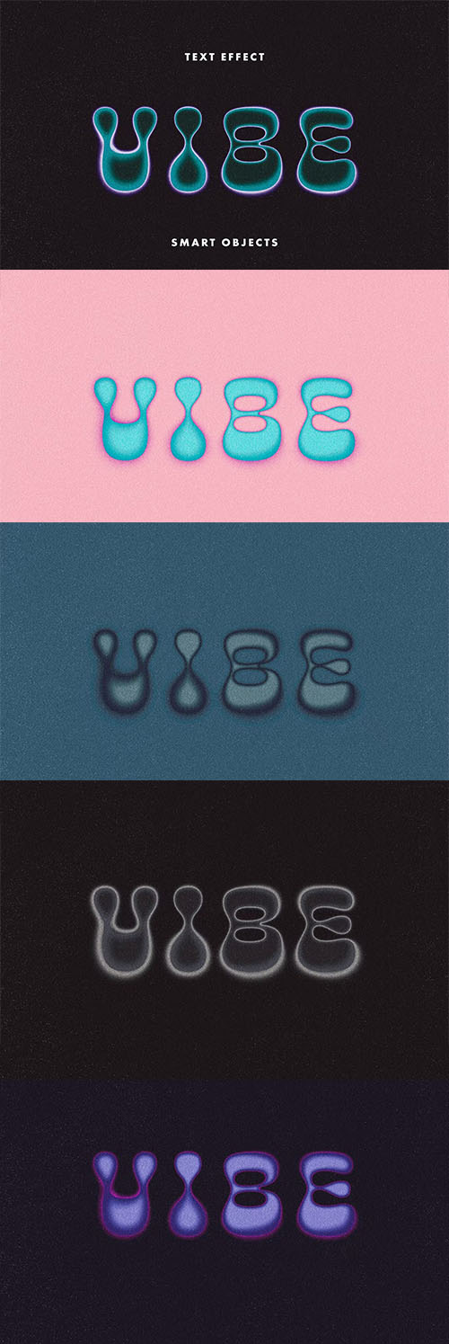 Vibe Text Effect Psd