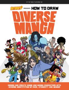 Saturday AM Presents How to Draw Diverse Manga Design and Create Anime and Manga Characters with Diverse Identities