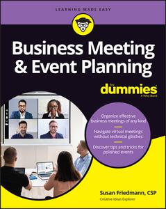 Business Meeting & Event Planning For Dummies (True  EPUB)