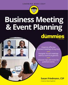 Business Meeting & Event Planning For Dummies (True PDF)